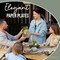 Earthtrends Heavy Duty Paper Plates for parties – Includes 8-Inch Paper Dessert Plates and 10-Inch Paper Dinner Plates – Disposable Floral Paper Plates for Parties, Weddings, Events, BBQs, Birthdays, Catering, Holidays – Elegant Tableware Set